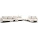 Overlap Ecru 4 Piece Modular Sectional