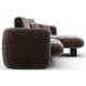 Overlap Dark Taupe 2 Piece Modular Sectional with RAF Chaise
