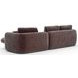 Overlap Dark Taupe 2 Piece Modular Sectional with RAF Chaise