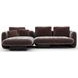 Overlap Dark Taupe Modular Sectional