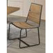 Uptown Light Walnut and Espresso Extendable Rectangular Leg Dining Room Set