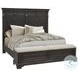 Hickory Creek Brown Velvet California King Storage Panel Bed