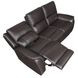 Alexandria Chocolate 91" Power Reclining Sofa