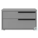 Carter Matte Gray Right Nightstand