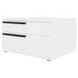 Carter White 2 Drawer Nightstand Set of 2