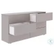 Ayla Taupe Matte 6 Drawer Dresser
