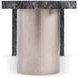 Linea Black Forest Marble And Textured Graphite Metal Desk