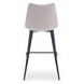 Alibi Beige Performance Fabric Upholstered Counter Height Stool Set of 2