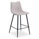 Alibi Beige Performance Fabric Upholstered Counter Height Stool Set of 2