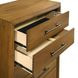 Talcott Honey 5 Drawer Chest
