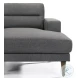 Vale Gray 3 Piece Sectional