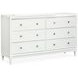 Springhouse Whisper White 6 Drawer Dresser