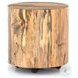 Hudson Spalted Primavera Large Round Occassional Table Set