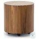 Hudson Natural Yukas Resin Round End Table