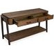 Hallie Milk Chocolate and Dark Chocolate Rectangular Sofa Table