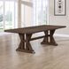Auburn Brown 126" Extendable Rectangular Dining Table