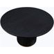 Magnolia 52" Black Round Dining Table