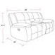 Buster Cabot Stone 86" Manual Reclining Loveseat with Console and USB Charging