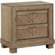 Montana Brown 2 Drawers Nightstand