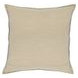 Soco Leather Kona Brown 22 x 22" Accent Pillow