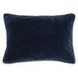 Heirloom Velvet Navy Rectangular Accent Pillow