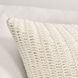Macie and Rina Ivory Square Accent Pillow