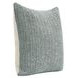 Macie and Rina Stone Gray Square Accent Pillow