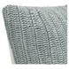 Macie and Rina Stone Gray Square Accent Pillow