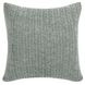 Macie and Rina Stone Gray Square Accent Pillow