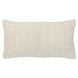 Macie and Rina Ivory Rectangular Accent Pillow