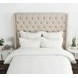 Karina Ivory and Gray Queen Duvet