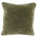 Heirloom Velvet Moss 18 x 18" Accent Pillow Set of 2