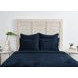 Bari Velvet Ocean Blue King Quilt