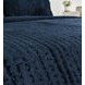 Bari Velvet Ocean Blue King Quilt