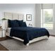 Bari Ocean Blue King Sham