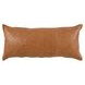 Soco Leather Dumont Chestnut 16 x 36" Accent Pillow