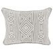 Intrigue Raleigh Natural and Ivory Rectangular Accent Pillow