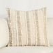 Affinity Nenna Natural and Ivory Square Accent Pillow