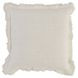 Lauren Ivory Square Accent Pillow