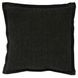Solstice Charcoal Square Accent Pillow