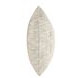 Repose Ria Natural and Black Square Accent Pillow