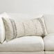Repose Ria Natural and Black Rectangular Accent Pillow