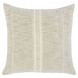 Repose Ria Natural and Ivory Square Accent Pillow