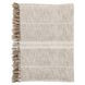 Throws Ria Natural and Ivory Throw