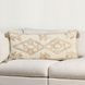 Comporta Farm Ivory and Natural Rectangular Accent Pillow