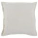 Solstice Ivory Square Accent Pillow