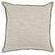 Soco Leather Acre Forest Green Square Accent Pillow