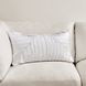 La Dolce Vita Aubry Ivory Rectangular Accent Pillow