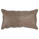 Soco Leather Sandstorm Taupe Rectangular Accent Pillow