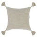 Cinch Carve Natural Square Accent Pillow